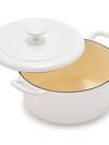 Bobby Flay by GreenPan 5.5-Quart Enameled Cast Iron Dutch Oven | Ivory