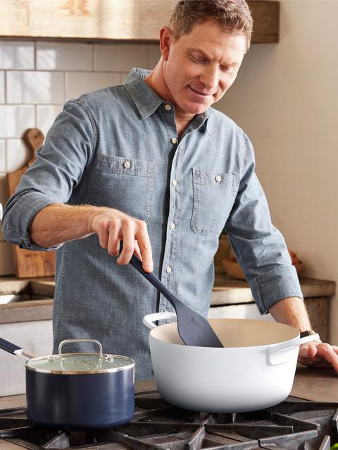 Bobby Flay by GreenPan 5.5-Quart Enameled Cast Iron Dutch Oven | Ivory