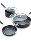 Bobby Flay by GreenPan Kitchen Essentials Ceramic Nonstick Set | Black