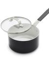 Bobby Flay by GreenPan Professional Ceramic Nonstick 2.53-Quart Saucepan with Lid | Graphite