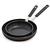 Bobby Flay by GreenPan Professional Ceramic Nonstick 8" and 10" Frypan Set | Black