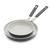 Bobby Flay by GreenPan Professional Ceramic Nonstick 8" and 10" Frypan Set | Graphite