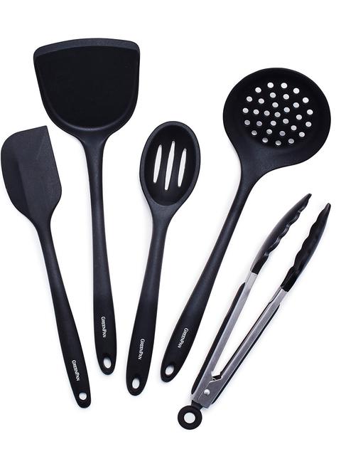 GreenPan 5-Piece Utensil Set | Black