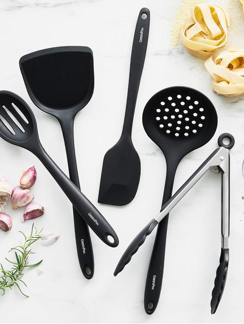 GreenPan 5-Piece Utensil Set | Black