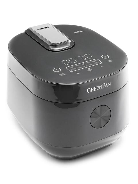 GreenPan Bistro 8-Cup Carb-Reducing Rice Cooker | Graphite