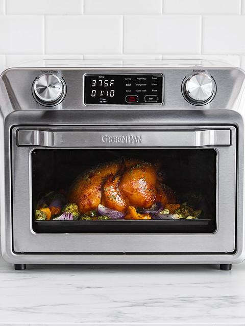 GreenPan Bistro 9-in-1 Air Fry Toaster Oven