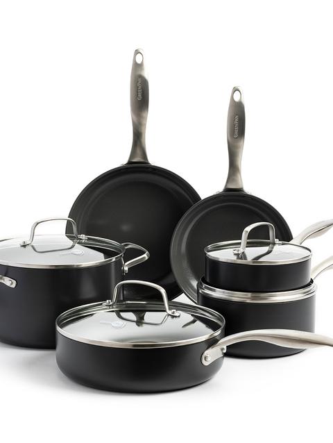 GreenPan Canterbury Ceramic Nonstick 10-Piece Cookware Set