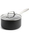 GreenPan Canterbury Ceramic Nonstick 3.25-Quart Saucepan with Lid