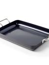 GreenPan Ceramic Nonstick 13.8" x 10" Rectangular Roaster