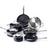 GreenPan Chatham Black Ceramic Nonstick 11-Piece Cookware Set