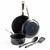 GreenPan Chatham Black Ceramic Nonstick 5-Piece Cookware Set