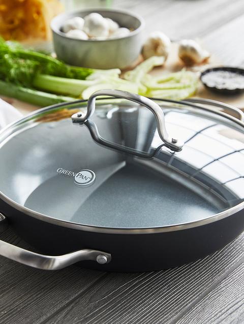 GreenPan Chatham Ceramic Nonstick 11" Everyday Pan with Lid