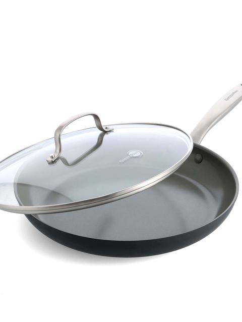 GreenPan Chatham Ceramic Nonstick 12" Frypan with Lid