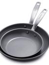 GreenPan Chatham Ceramic Nonstick 8" and 10" Frypan Set