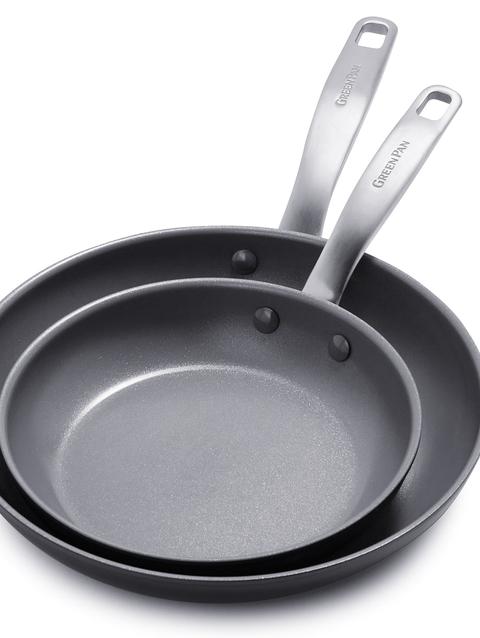 GreenPan Chatham Ceramic Nonstick 8" and 10" Frypan Set