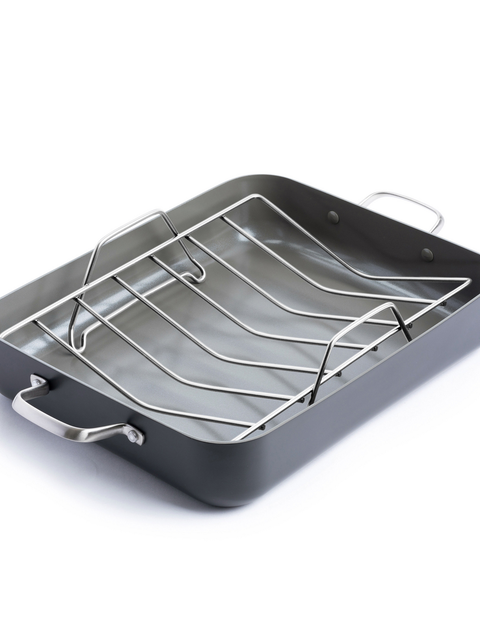 GreenPan Chatham Ceramic Nonstick Roaster with Rack