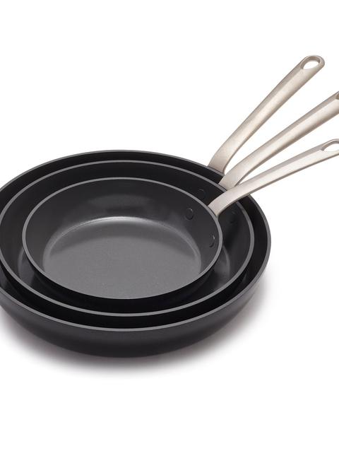 GreenPan Craft Ceramic Nonstick 8", 10" and 12" Frypan Set