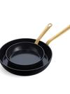 GreenPan Craft Ceramic Nonstick 8" and 11" Frypan Set