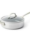 GreenPan Craft Stainless Steel 4-Quart Sauté Pan with Lid and Helper Handle