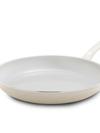 GreenPan Dover Ceramic Nonstick 12" Frypan | Cream White