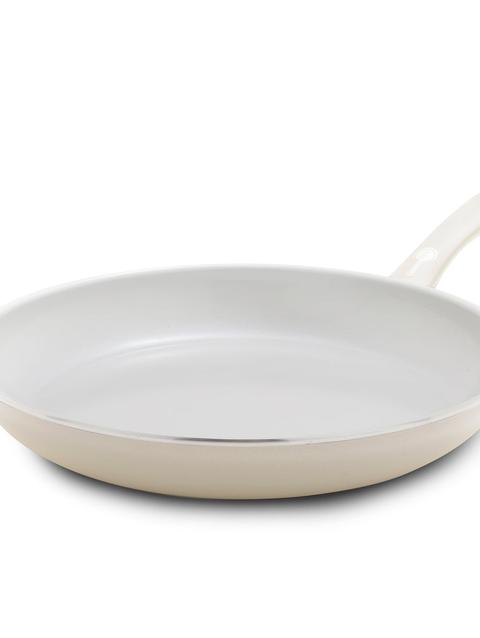 GreenPan Dover Ceramic Nonstick 12" Frypan | Cream White