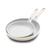 GreenPan Dover Ceramic Nonstick 8" and 10" Frypan Set | Cream White