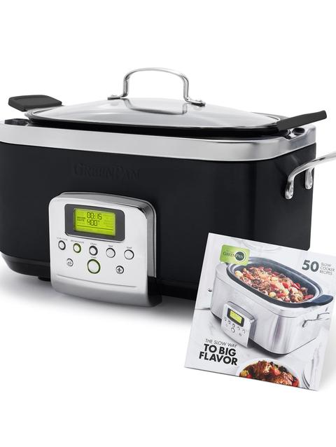 GreenPan Elite 6-Quart Slow Cooker | Black