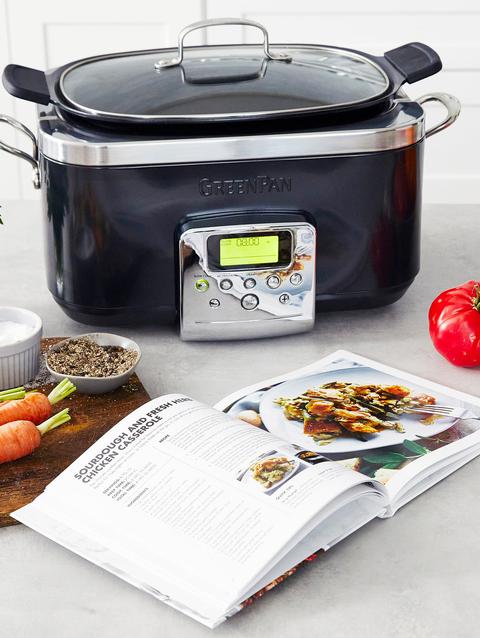 GreenPan Elite 6-Quart Slow Cooker | Black