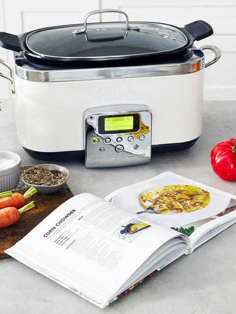 GreenPan Elite 6-Quart Slow Cooker | Cloud Cream