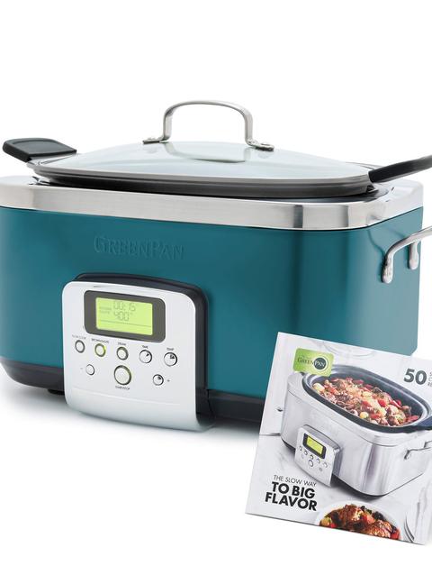 GreenPan Elite 6-Quart Slow Cooker | Deep Teal