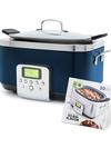 GreenPan Elite 6-Quart Slow Cooker | Oxford Blue