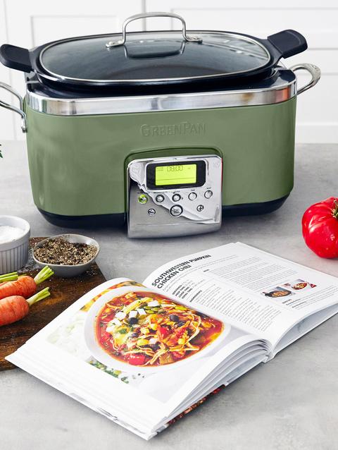 GreenPan Elite 6-Quart Slow Cooker | Sage