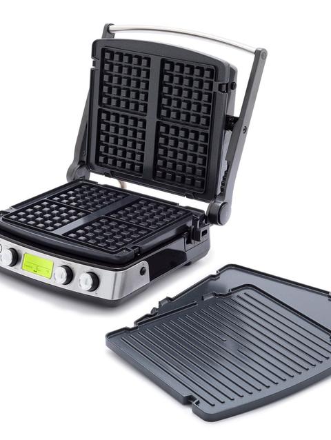 GreenPan Elite Multi Grill, Griddle & Waffle Maker | Black