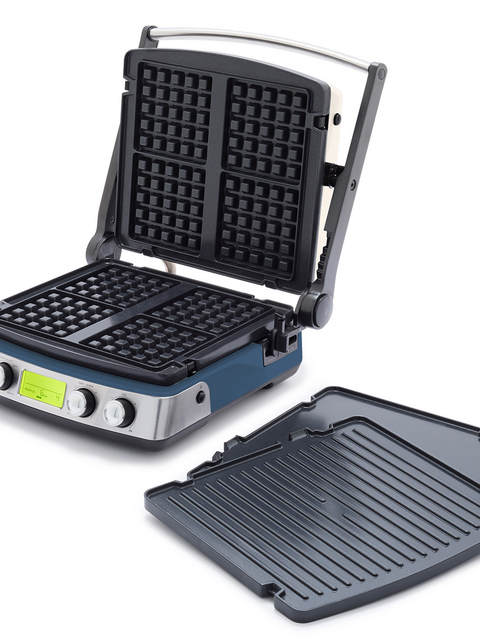 GreenPan Elite Multi Grill, Griddle & Waffle Maker | Oxford Blue