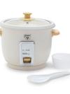 GreenPan GreenLife 1.5-Quart Rice Cooker | Cream