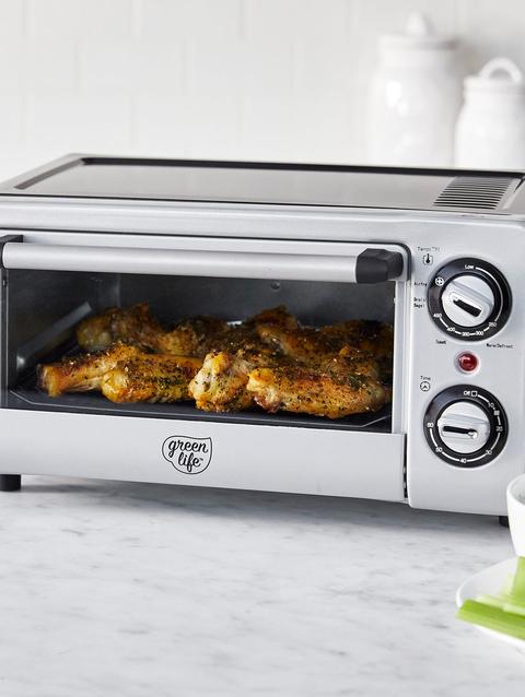 GreenPan GreenLife Air Fry Toaster Oven | Black