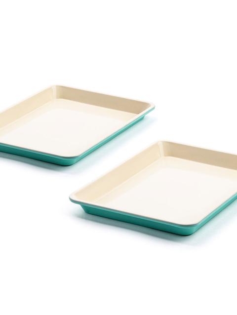 GreenPan GreenLife Ceramic Nonstick 13" x 9" Cookie Sheet Set