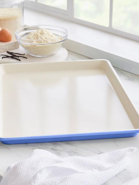 GreenPan GreenLife Ceramic Nonstick 18" x 13" Cookie Sheet | Periwinkle