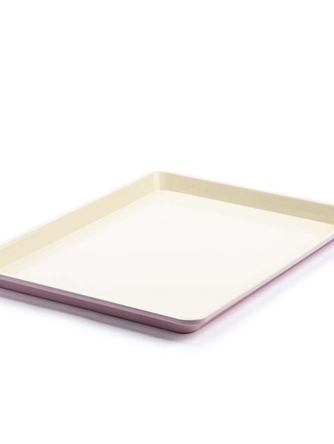 GreenPan GreenLife Ceramic Nonstick 18" x 13" Cookie Sheet | Pink