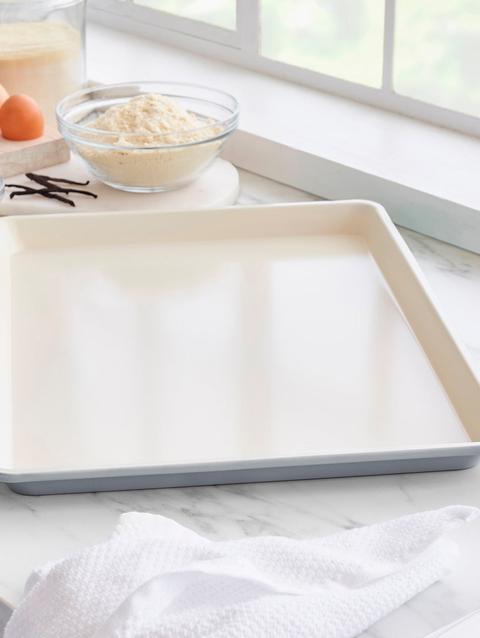 GreenPan GreenLife Ceramic Nonstick 18" x 13" Cookie Sheet | Quartz Gray