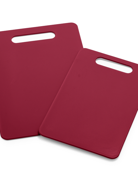 GreenPan GreenLife Cutting Board Set | Red