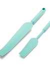 GreenPan GreenLife Easy Reach Silicone Spatula, 2-Piece Set | Turquoise