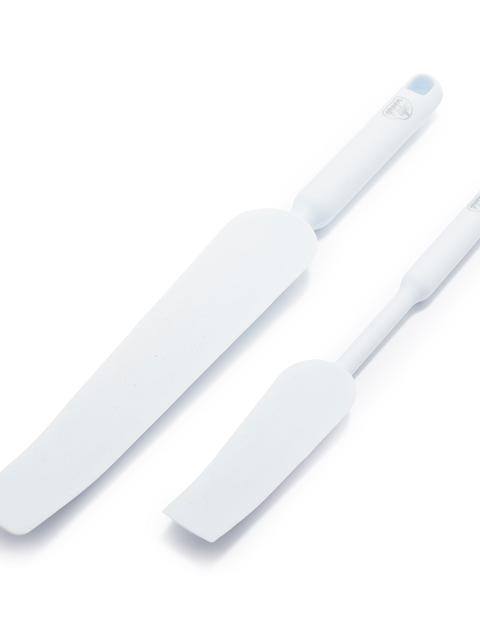 GreenPan GreenLife Easy Reach Silicone Spatula, 2-Piece Set | White