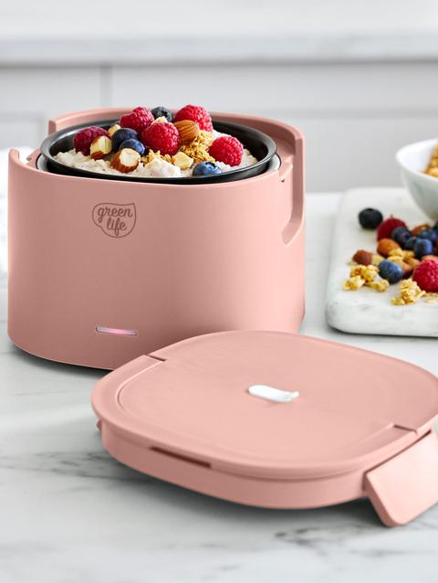 GreenPan GreenLife Electric Lunch Box | Dusty Rose