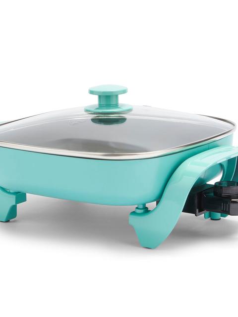 GreenPan GreenLife Electric Skillet | Turquoise