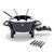 GreenPan GreenLife Healthy Ceramic Nonstick Fondue Party Set | Black