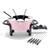 GreenPan GreenLife Healthy Ceramic Nonstick Fondue Party Set | Pink