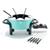 GreenPan GreenLife Healthy Ceramic Nonstick Fondue Party Set | Turquoise