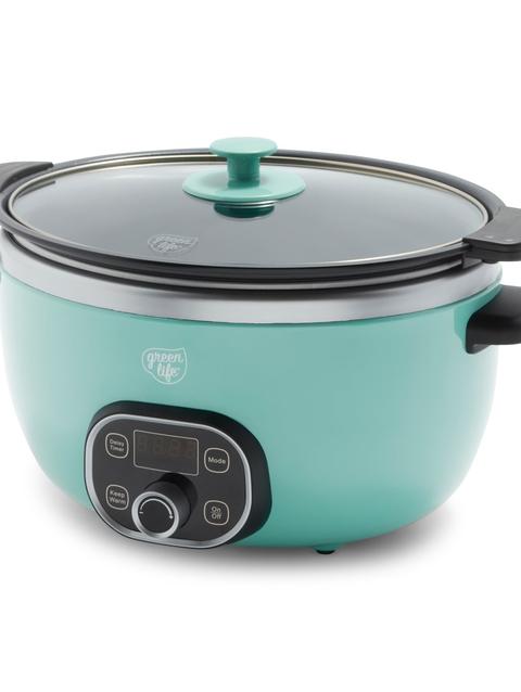 GreenPan GreenLife Healthy Duo Slow Cooker | Turquoise