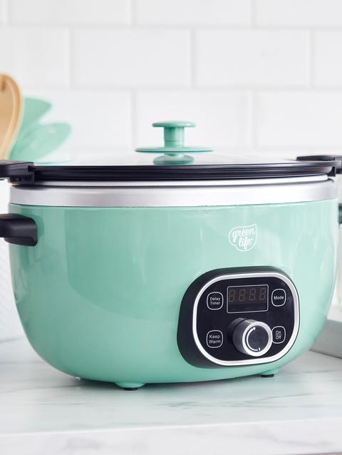 GreenPan GreenLife Healthy Duo Slow Cooker | Turquoise